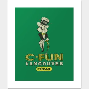 C-FUN Radio Vancouver 1410 AM Posters and Art